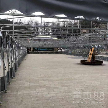 【漳州芗城轮式遮阳雨棚球场伸缩篷移动推拉蓬】- 